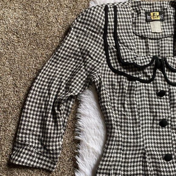 Brioche California Vintage Dress Gingham Prairie Farmhouse Button Down Cottage - Picture 6 of 15